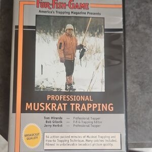 Professional Muskrat Trapping VHS